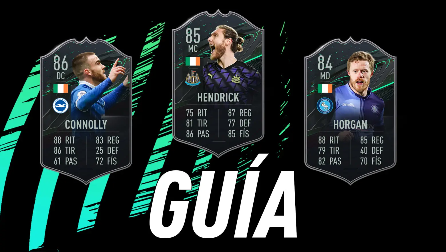 FIFA 21 Ultimate Team Guía San Patricio Connolly, Hendrick y Horgan