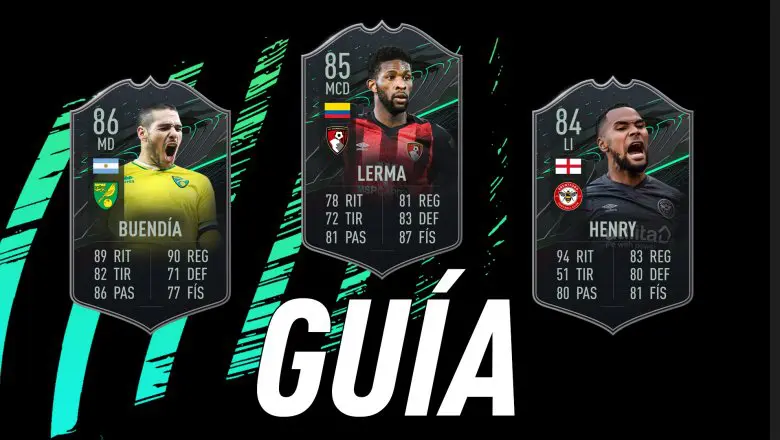 FIFA 21 Ultimate Team Guía Jugadores Fundamentos EFL Championship Buendía Lerma Henry
