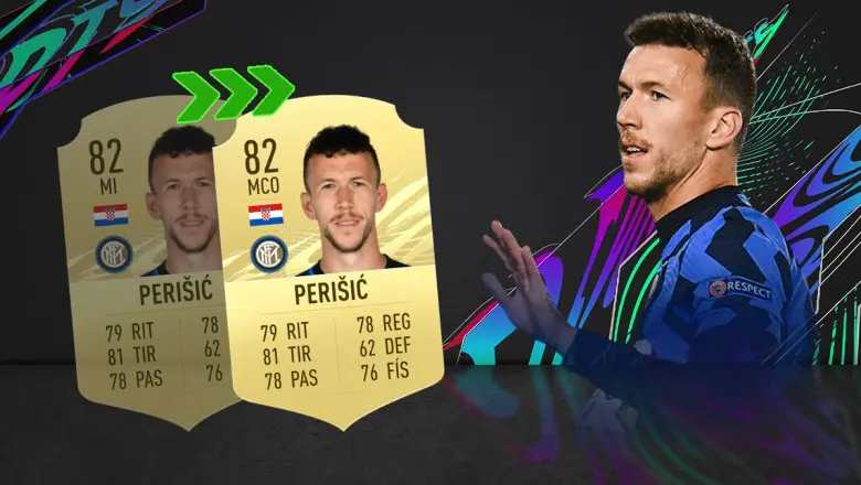 FIFA 21 Ultimate Team Cartas Jugadores Cambio de Posición