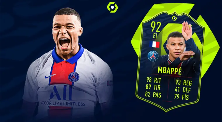 Imagen de FIFA 21: ¿Merece la pena Mbappé POTM de la Ligue One? + Solución del SBC