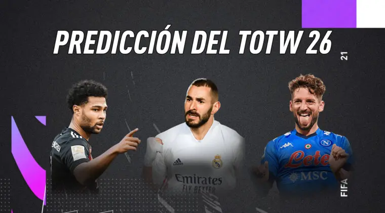 Imagen de FIFA 21: predicción del Equipo de la Semana (TOTW) 26
