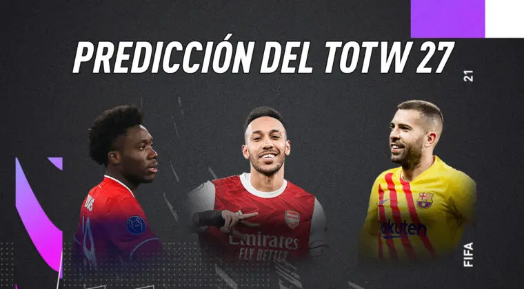 Imagen de FIFA 21: predicción del Equipo de la Semana (TOTW) 27