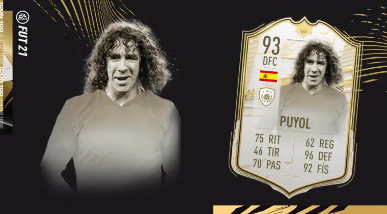 Imagen de FIFA 21 Icono SBC: ¿Merece la pena Puyol Moments? ¿Es un central de primer nivel?