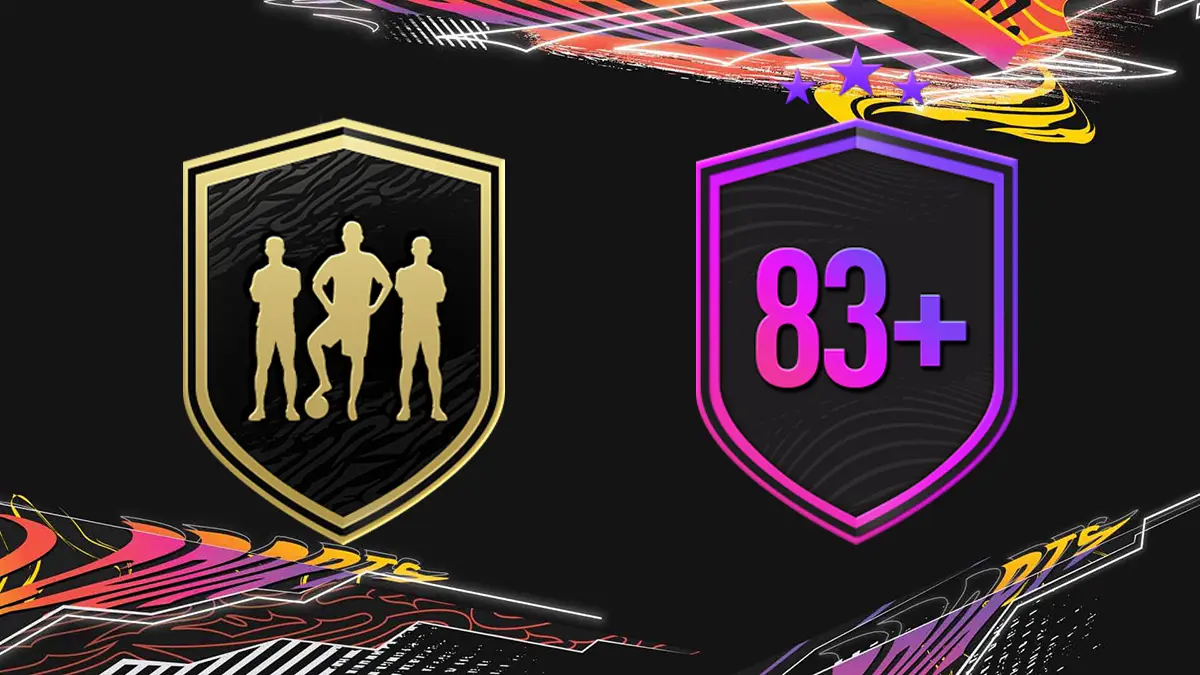 FIFA 21 Ultimate Team SBC Mejora TOTW y 83+