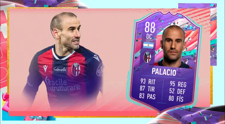 Imagen de FIFA 21: ¿Merece la pena Rodrigo Palacio FUT Birthday? + Solución del SBC