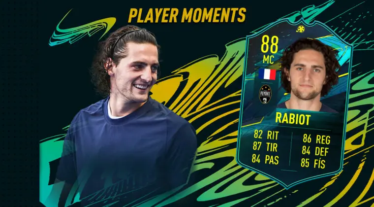 Imagen de FIFA 21: ¿Merece la pena Rabiot Moments? + Solución del SBC