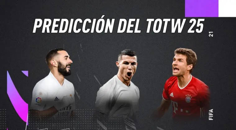 Imagen de FIFA 21: predicción del Equipo de la Semana (TOTW) 25
