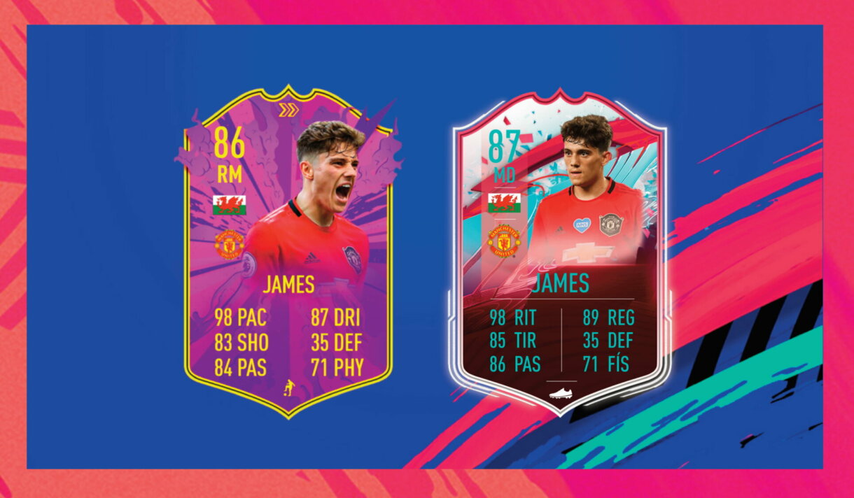 Tarjetas de cumpleaños de FIFA 21 Ultimate Team FUT que nos encantaría ver. Daniel James