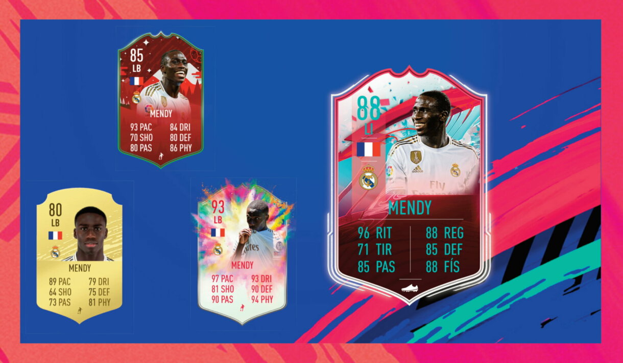 Tarjetas de cumpleaños de FIFA 21 Ultimate Team FUT que nos encantaría ver. Mendy
