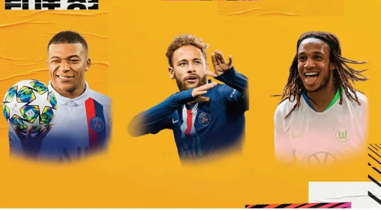 Imagen de FIFA 21: equipo de nivel muy alto, con varias de las mejores cartas de Ultimate Team, por dos millones de monedas