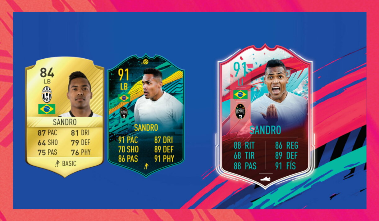 Tarjetas de cumpleaños de FIFA 21 Ultimate Team FUT que nos encantaría ver. Sandro