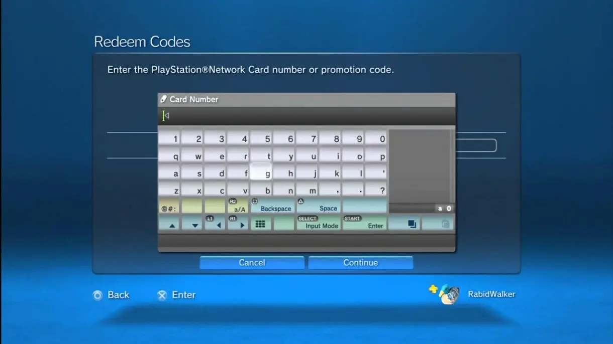 ps3 redeem voucher