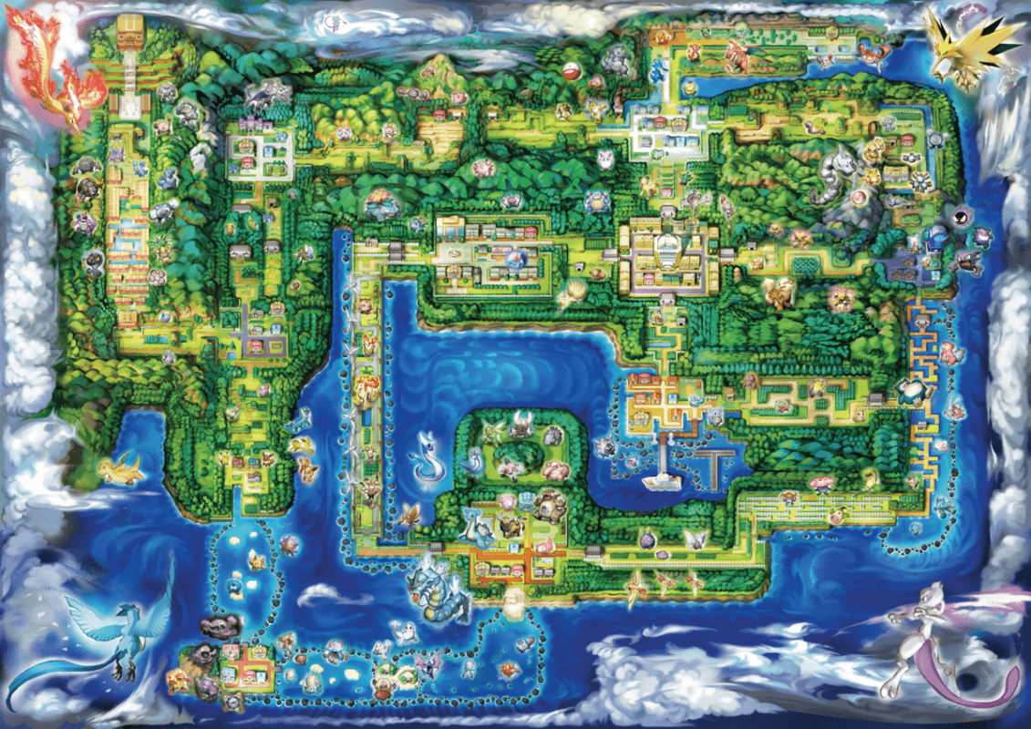 Region Kanto Pokemon