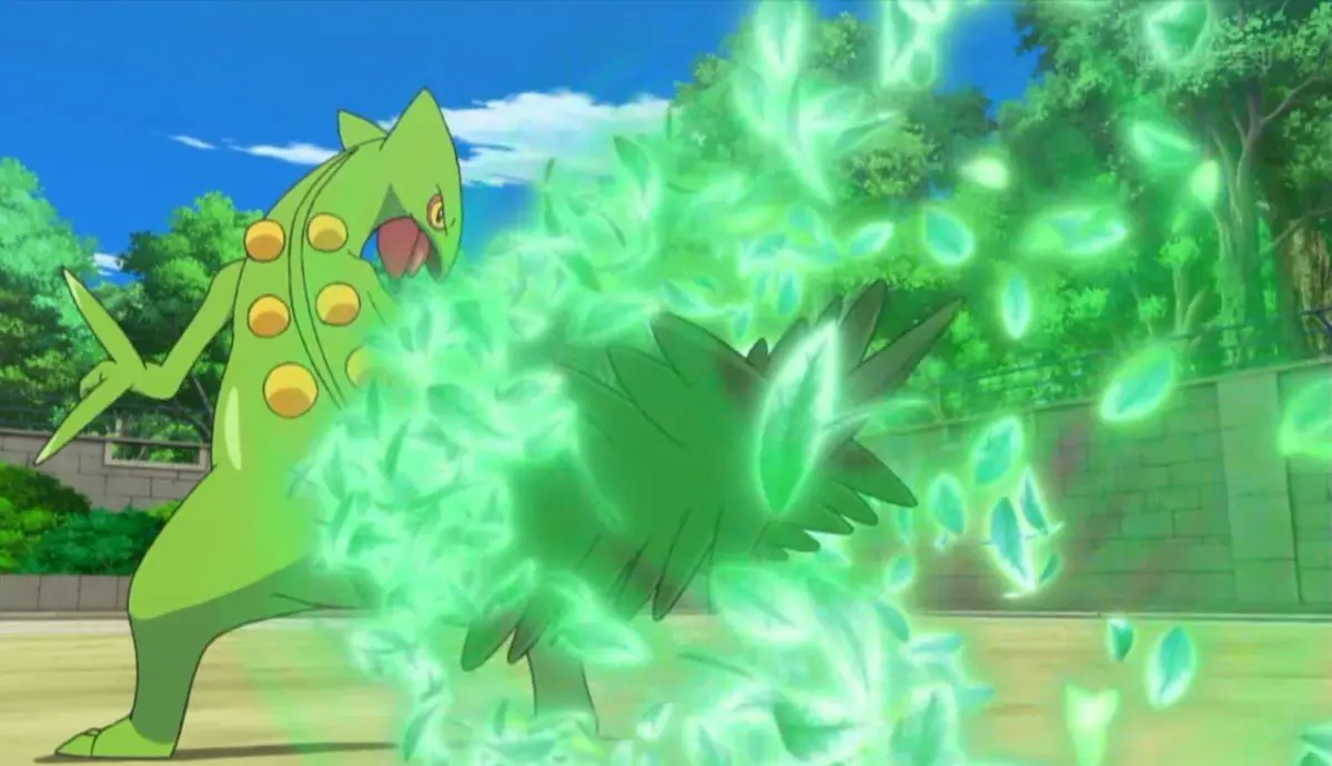Sceptile Lluevehojas Pokemon GO
