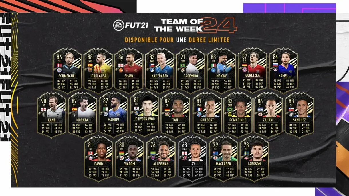 FIFA 21 Ultimate Team TOTW 24