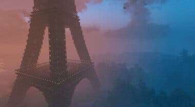 Imagen de Valheim: Un usuario construye la Torre Eiffel utilizando 40.000 bloques y este es el increíble resultado