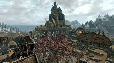 Imagen de La comunidad de Valheim se ha reunido para recrear Carrera Blanca de Skyrim