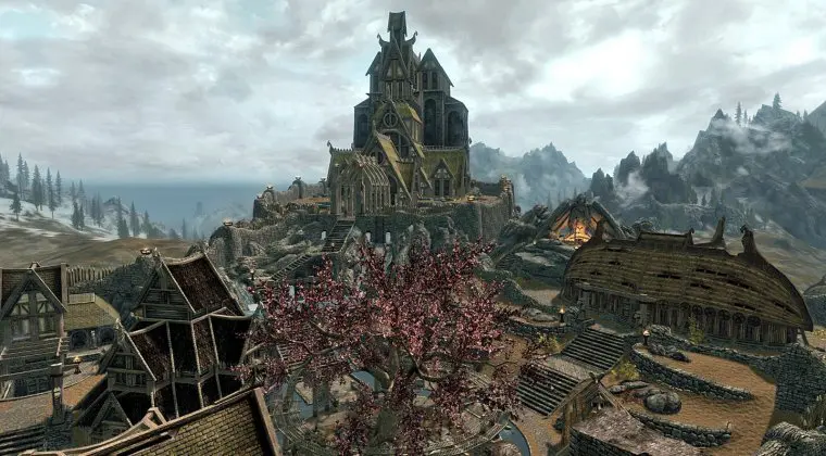 Imagen de La comunidad de Valheim se ha reunido para recrear Carrera Blanca de Skyrim