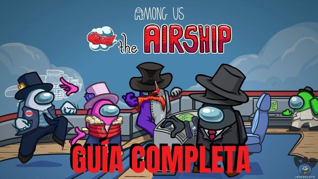 among us airship guia