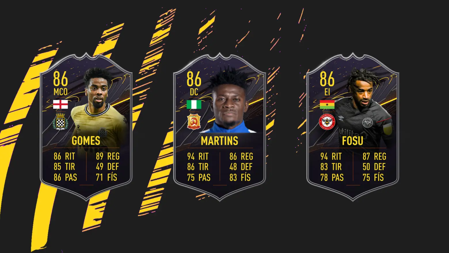 FIFA 21 Ultimate Team Análisis Cartas Trasfondo Temporada 5 Nivel 15