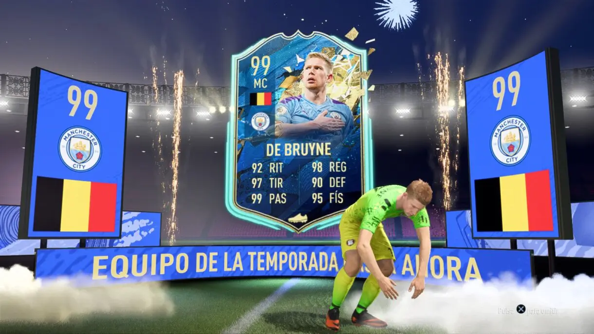 FIFA 21 Ultimate Team TOTS cuándo debo abrir mis sobres