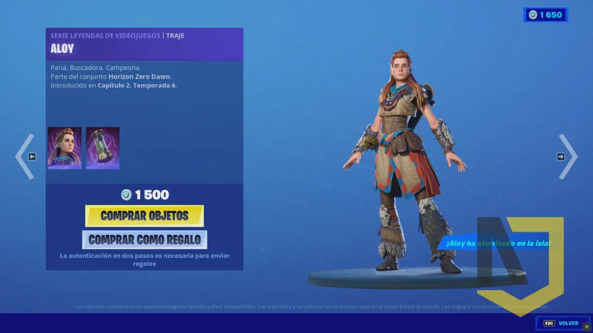 fortnite aloy 1