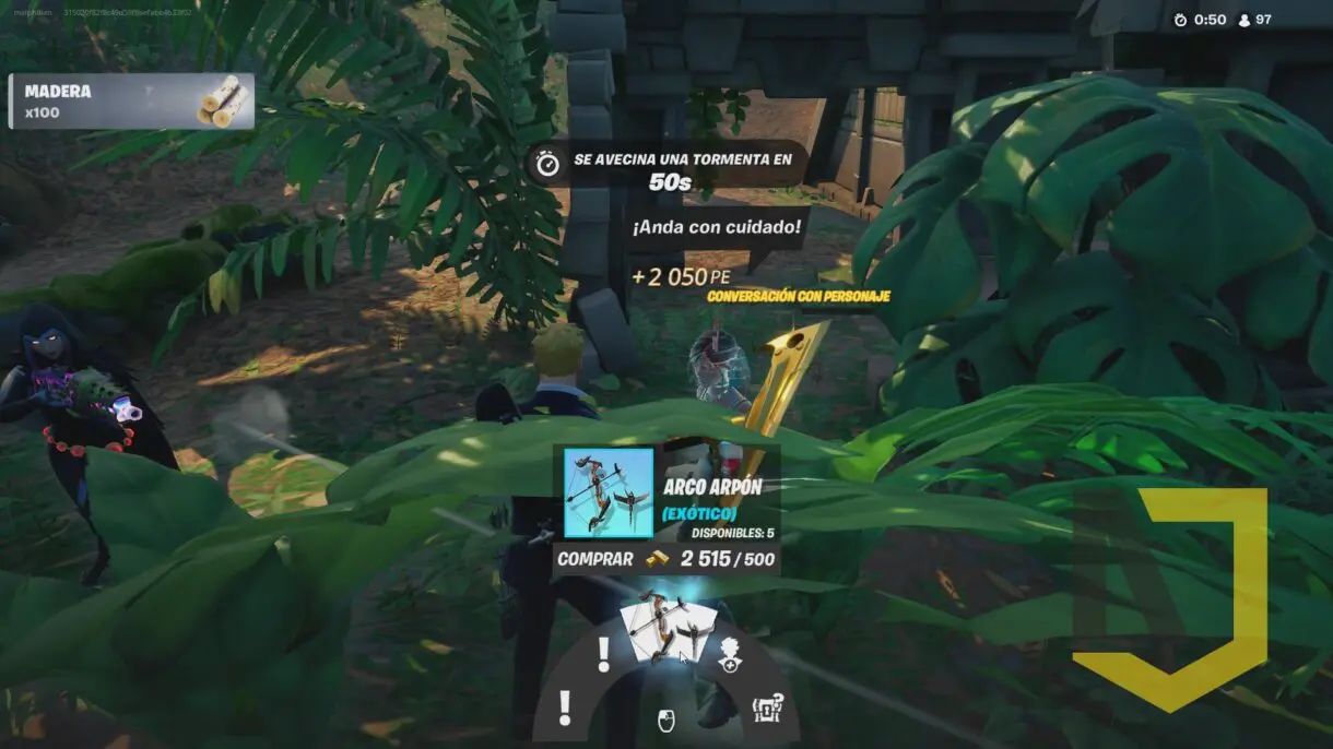 fortnite arco arpon 2