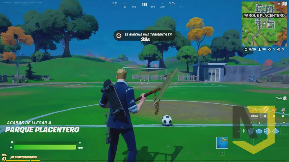 fortnite desafio neymar