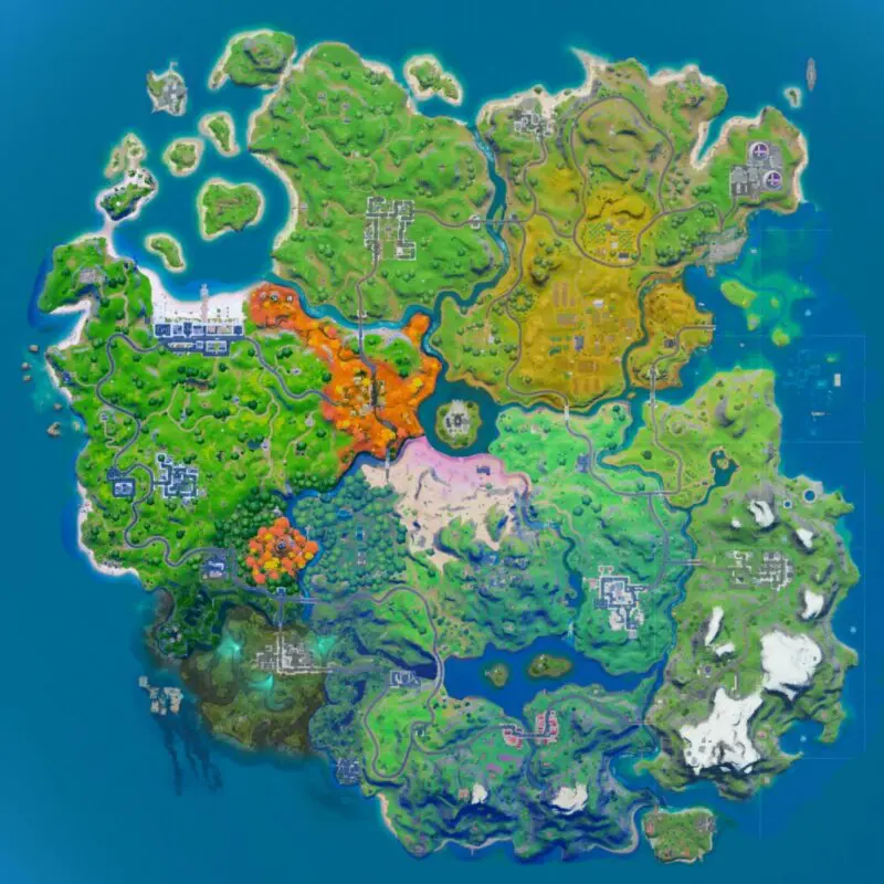 fortnite mapa