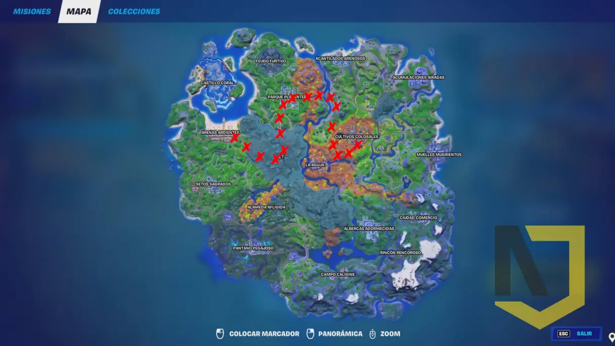 fortnite mapa coches