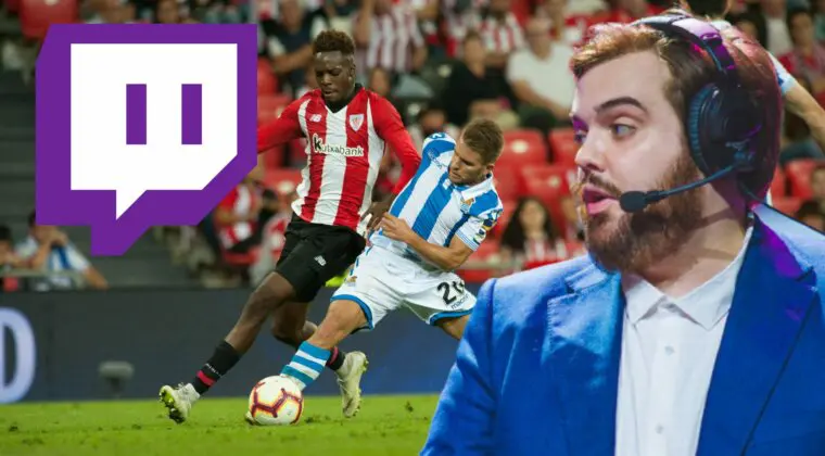 Imagen de El fútbol en vivo llega a Twitch a través del canal de Ibai; así podrás ver el Ath. Bilbao - Real Sociedad