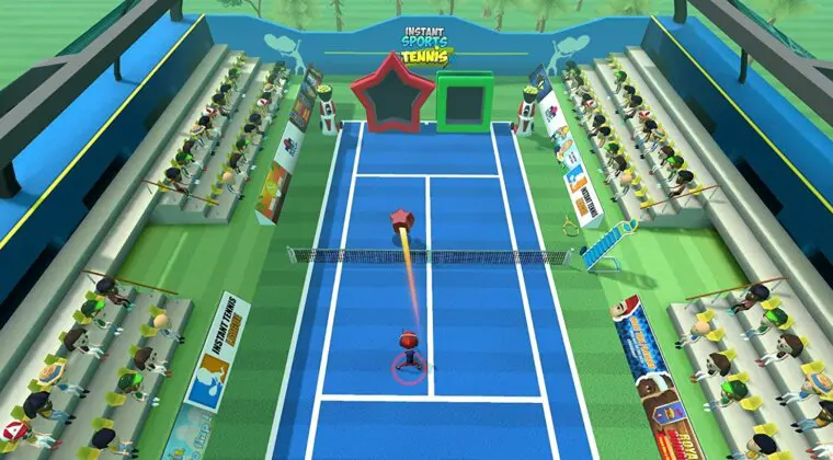 Imagen de El tenis más alocado llegará en mayo a Switch con Instant Sports Tennis