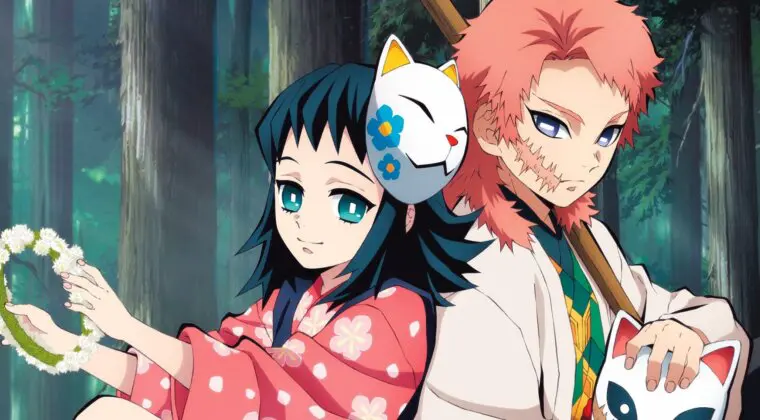 Imagen de Makomo y Sabito serán personajes controlables en Kimetsu no Yaiba - Hinokami Keppuutan