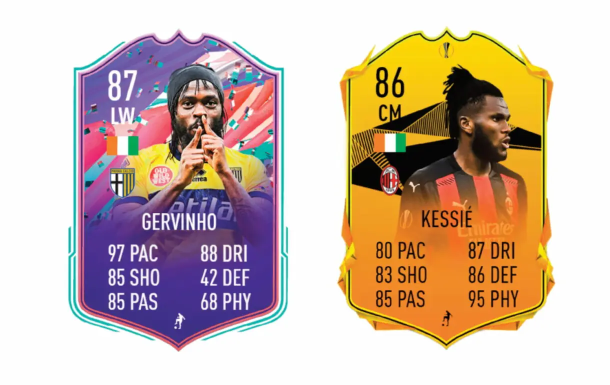 Eric Bailly FUT Birthday. FIFA 21 Ultimate Team links naranjas