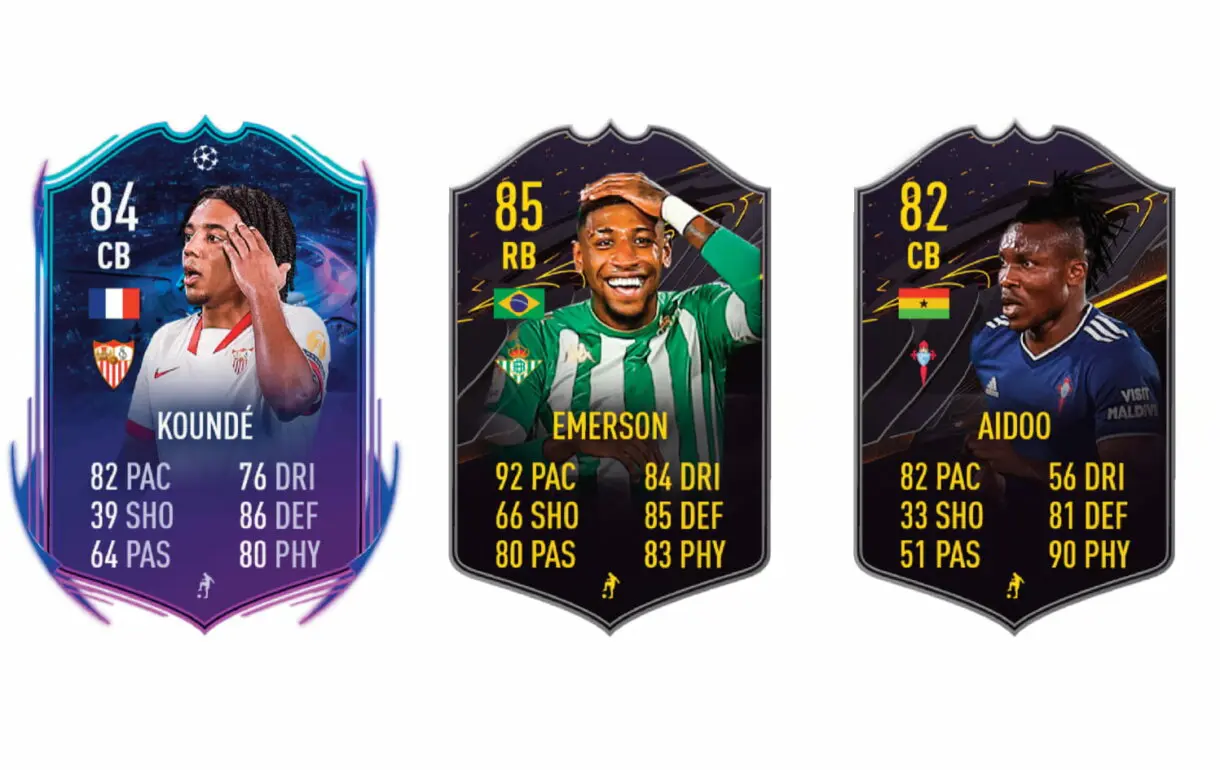FIFA 21 Ultimate Team tier list mejores free to play para conseguir a Marco Asensio Jugador de Liga Santander defensores