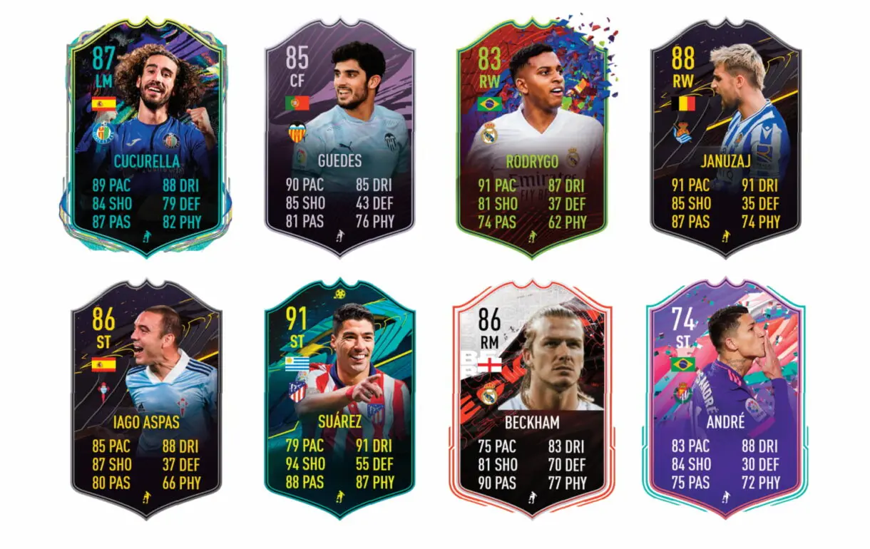 FIFA 21 Ultimate Team tier list mejores free to play para conseguir a Marco Asensio Jugador de Liga Santander atacantes