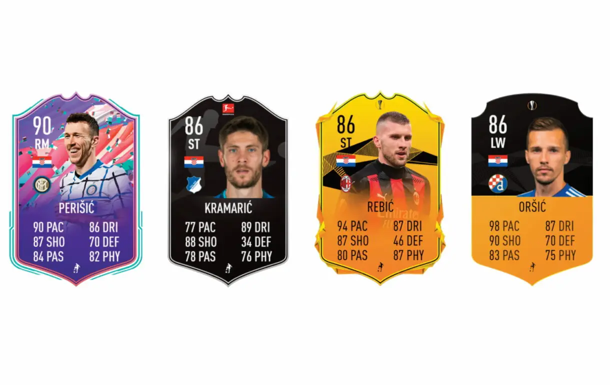 FIFA 21 Ultimate Team Luka Modric FUT Birthday links naranjas