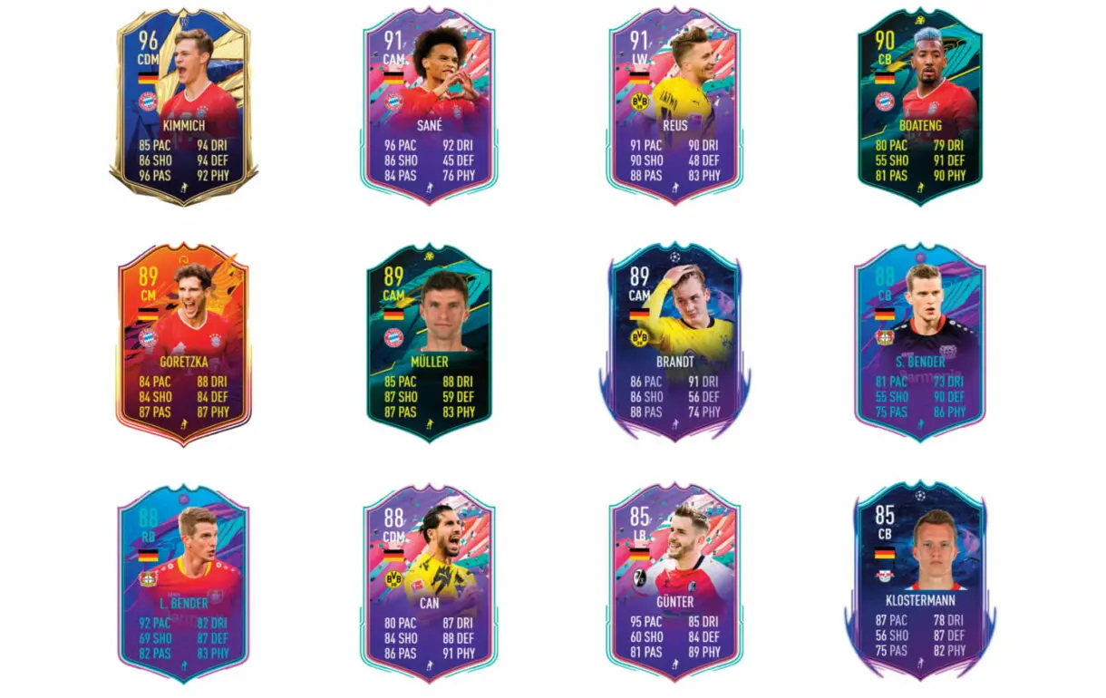 Niederlechner Jugador de Liga. FIFA 21 Ultimate Team links verdes