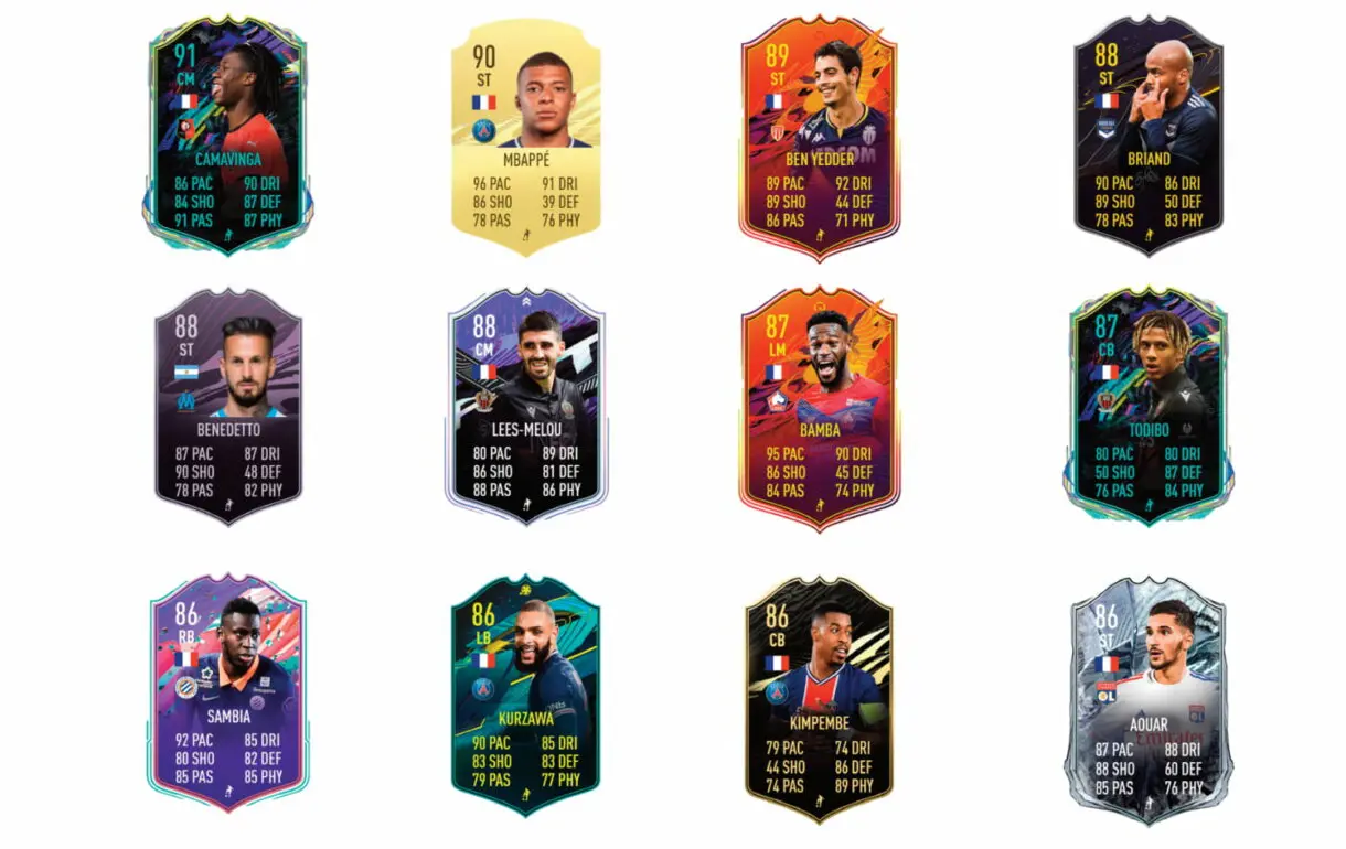 FIFA 21 Ultimate Team Dimitri Payet links verdes