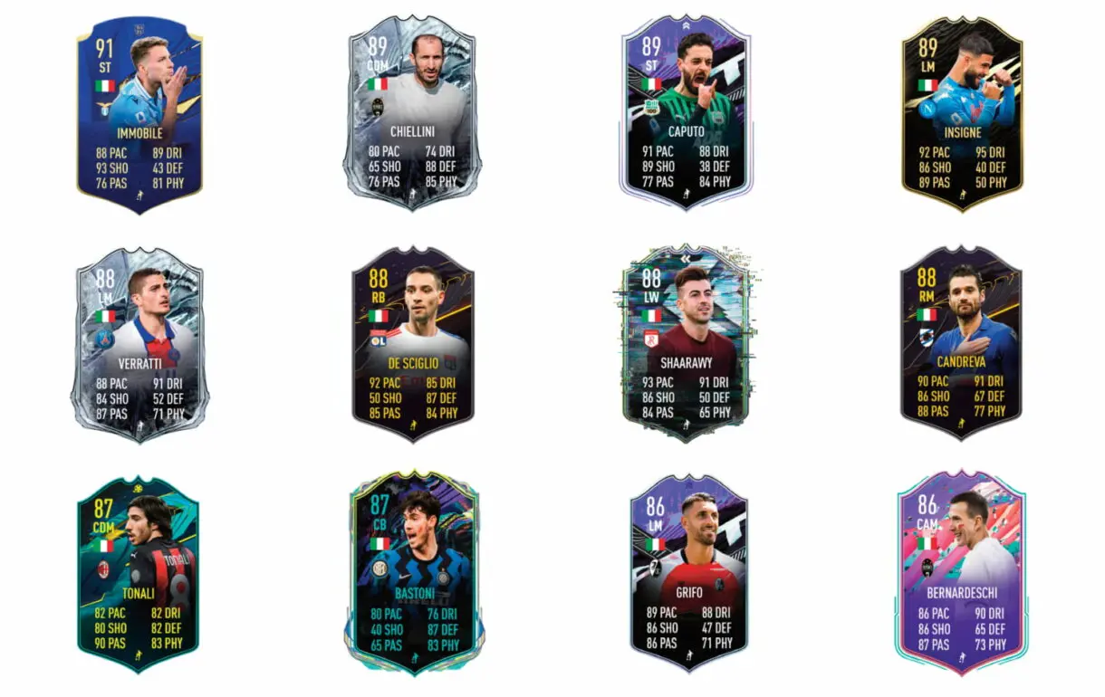 FIFA 21 Ultimate Team review Icono Moments SBC Del Piero links verdes