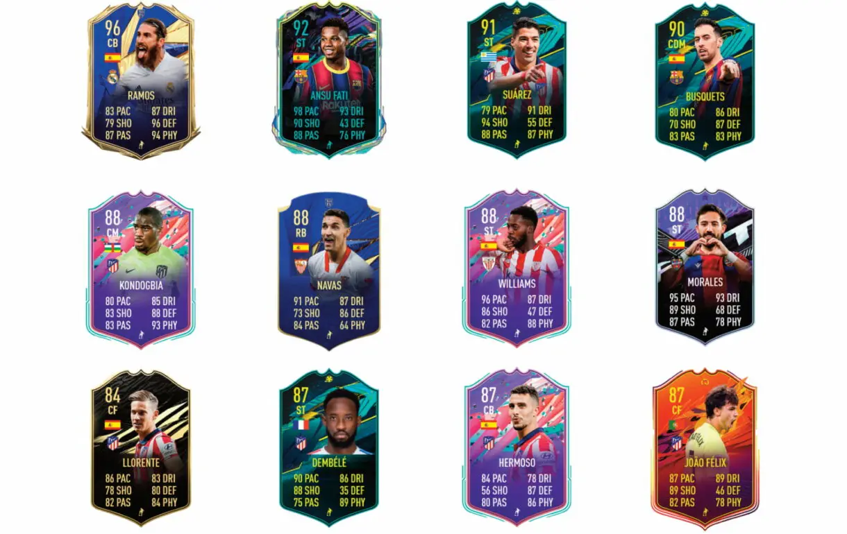 Links verdes de Saúl Moments. FIFA 21 Ultimate Team