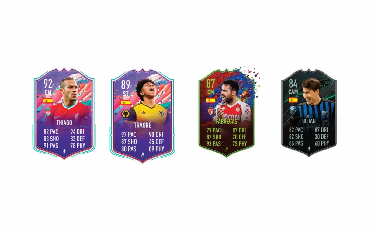 Links naranjas Saúl Moments. FIFA 21 Ultimate Team