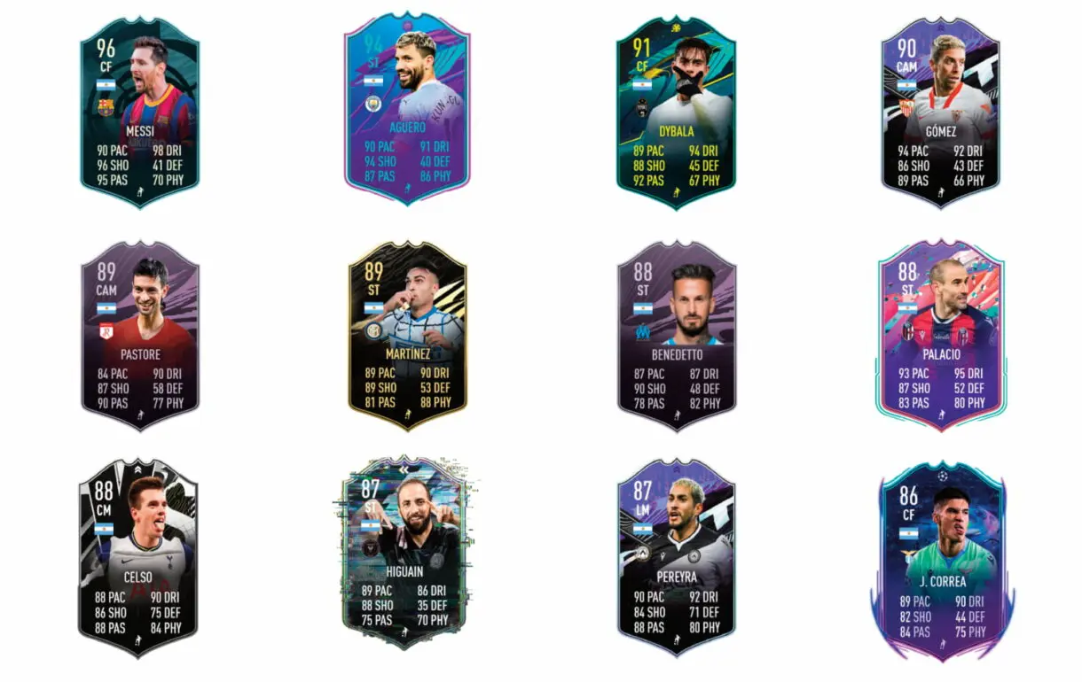 FIFA 21 Ultimate Team Tagliafico TOTS links naranjas
