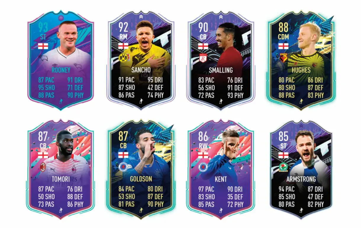 Links naranjas de Wan-Bissaka TOTS. FIFA 21 Ultimate Team