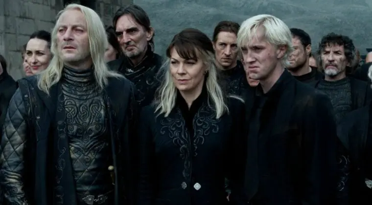 Imagen de La familia Malfoy se despide al completo de Helen McCrory con cariño y emoción