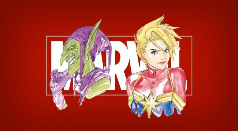 Imagen de Marvel presenta ilustraciones de estilo anime de sus personajes que arrasan entre los fans