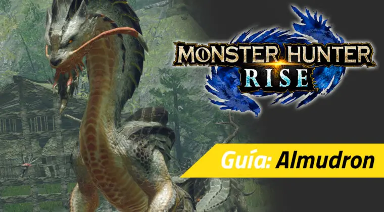Imagen de Guía Monster Hunter Rise - Cómo cazar al Almudron: debilidades, materiales rango alto y más