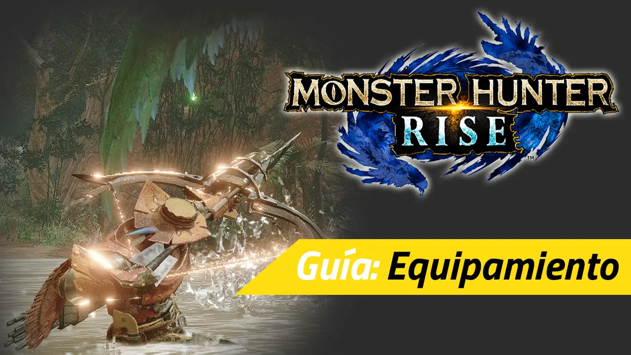 monster hunter rise equipamiento armas armaduras