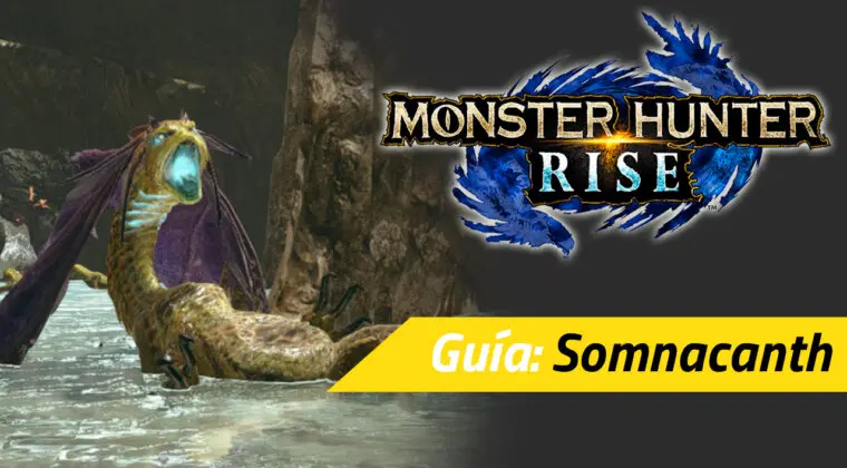Imagen de Guía Monster Hunter Rise - Cómo cazar al Somnacanth: debilidades, materiales rango alto y más