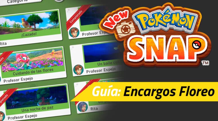 Imagen de Guía New Pokémon Snap - Todos los encargos de Floreo y cómo completarlos